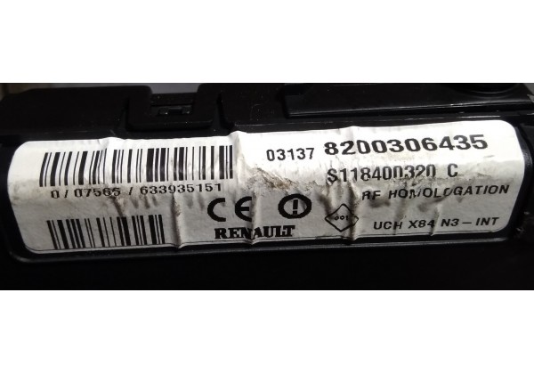 Комплект запалювання Scenic 2, 1.9 DCi, 8200305678, 8200269879, 0281011275, 8200306435, 8200033233
